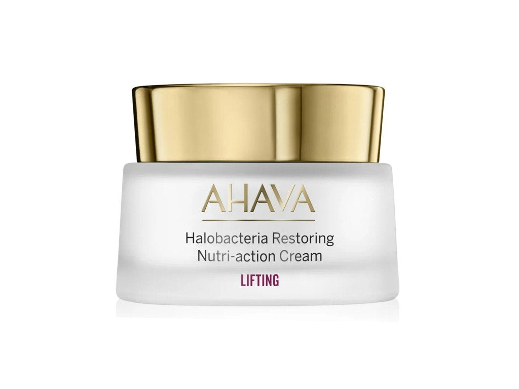 Ahava Ahava, Halobacteria Restoring, Feuchtigkeitsspendend, festigend, straffend, Sahne, Für das Gesicht, 50 ml Regular