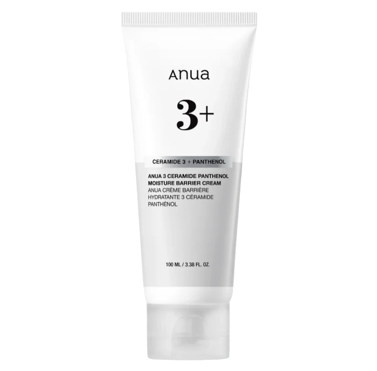 Anua Anua, 3+, 3 Ceramid + Panthenol, Feuchtigkeitsspendend, Sahne, Für das Gesicht, 100 ml Regular