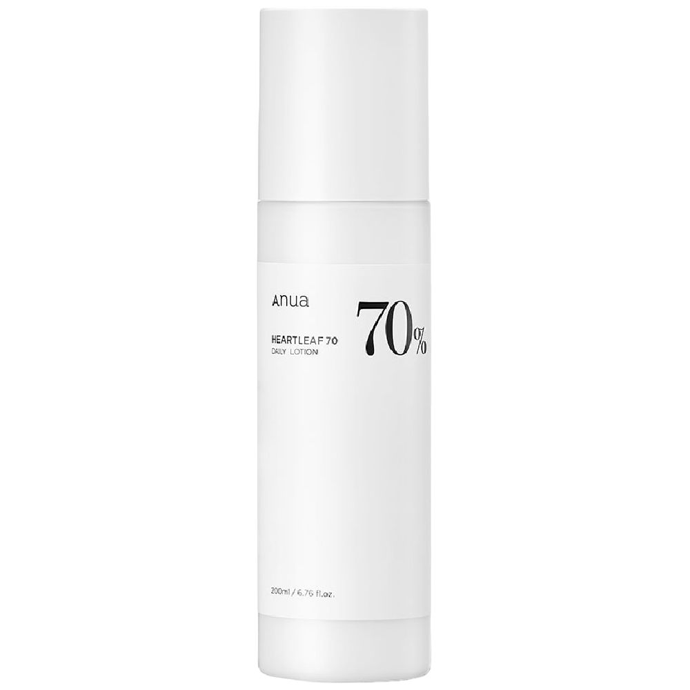 Anua Heartleaf 70% Hydratisierende Gesichtslotion – Natürliche Pflege für jeden Tag, 200 ml