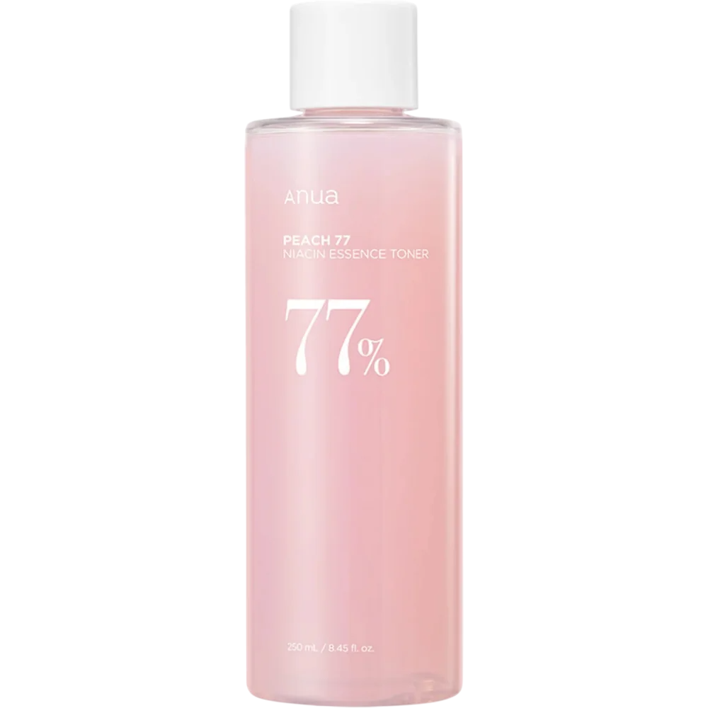 Anua Anua, Peach 77%, Niacinamid, Aufhellung, Gesichtswasser, Für das Gesicht, 250 ml Regular