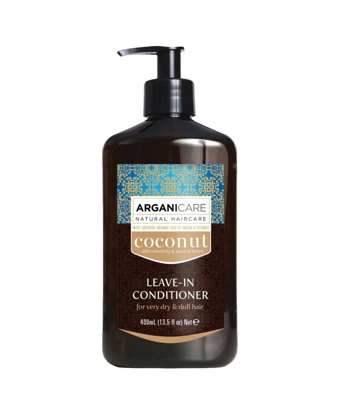 Arganicare Arganicare, Coconut, Leave-In Conditioner, Verbessert die Elastizität, 400 ml Regular