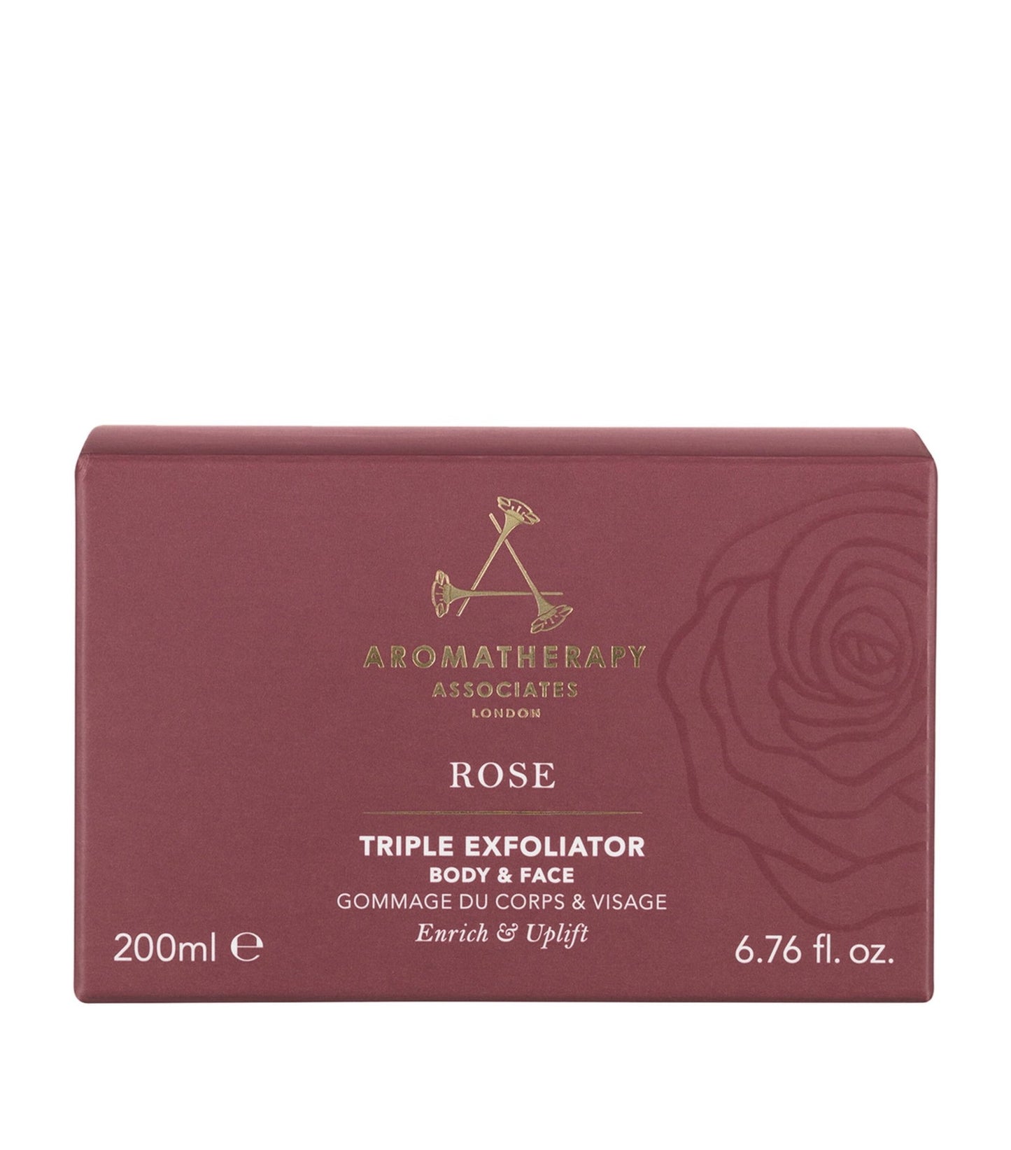Aromatherapy Associates Aromatherapy Associates, Rose, Natürliche ätherische Öle, Peeling, 200 ml Regular
