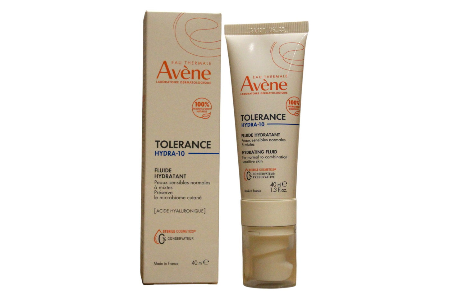 Avene Avene, Tolerance Hydra-10, Hydratation, Flüssigkeit, Für das Gesicht, 40 ml Regular