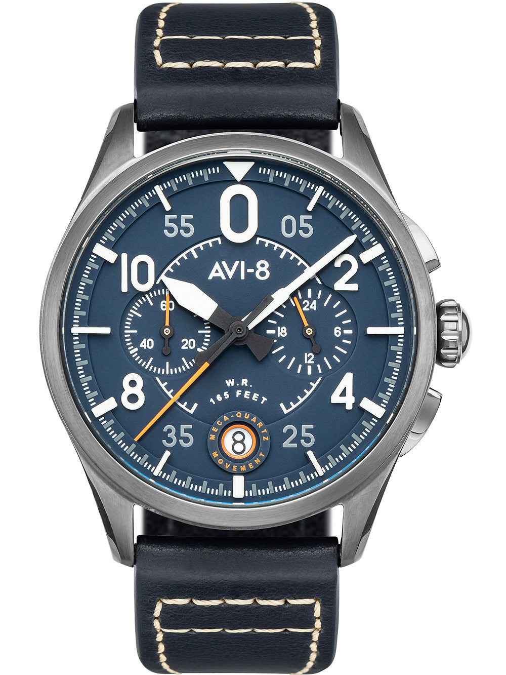 AVI-8 AV-4089-04 Analoguhr Armbanduhr 46 mm ansicht-3
