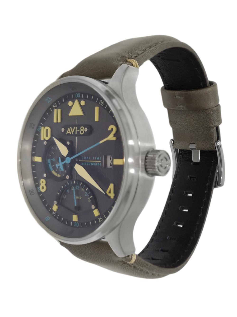 AVI-8 AV-4101-09 Analoguhr Armbanduhr 46 mm ansicht-3
