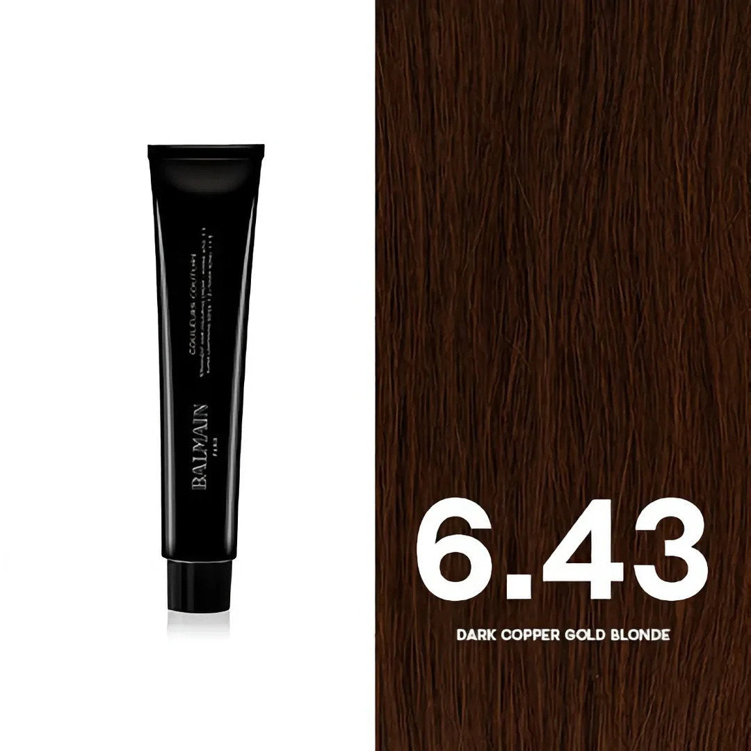 Balmain Professionnel Balmain Professionnel, Couleurs Couture, Permanente Haarfarbe, 6.43 Dark Copper Gold Blonde, 60 ml Regu