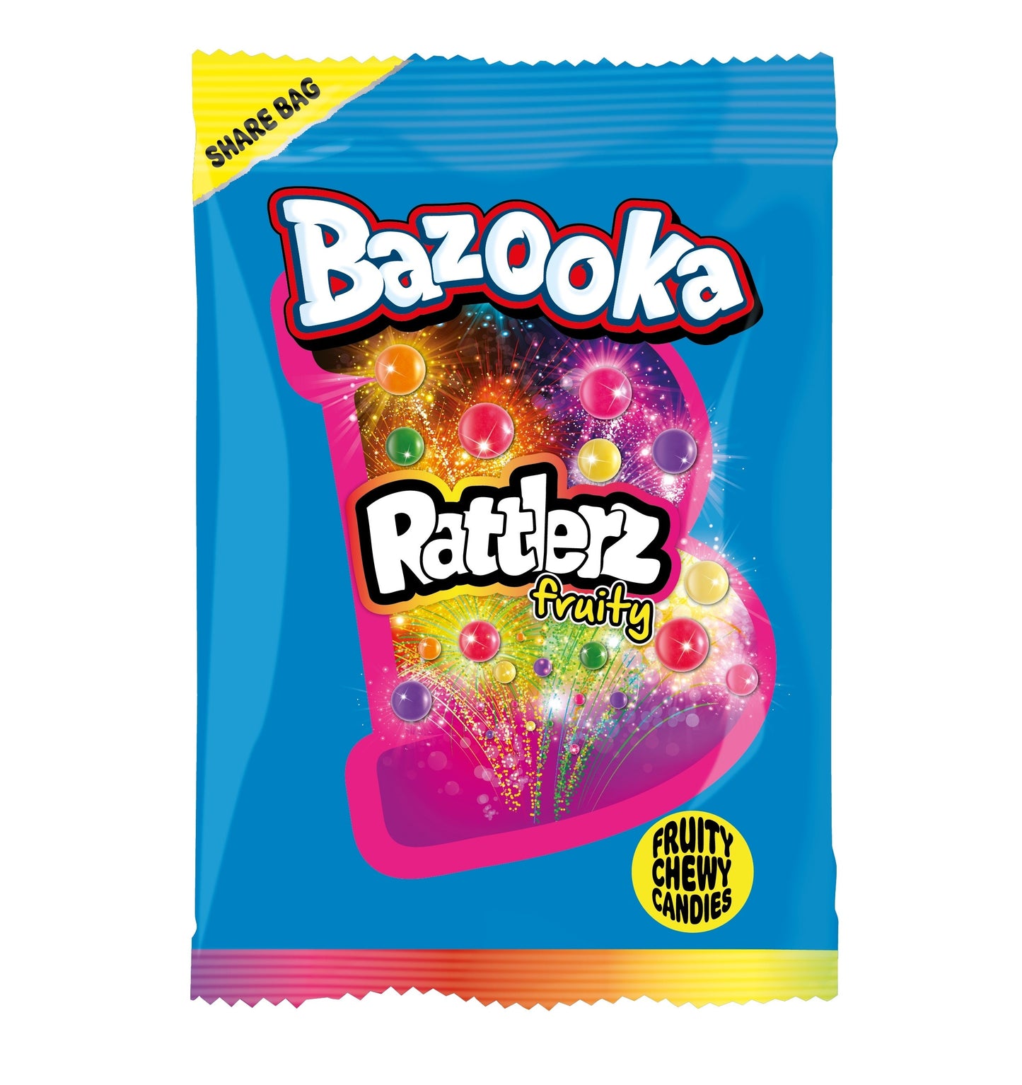 Bazooka Rattlerz Fruity 120g - Candyshop.ch