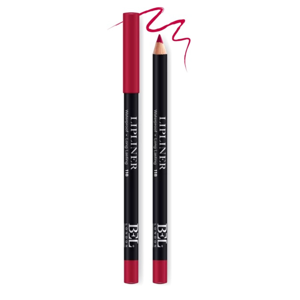Bel London Lipliner Nr. 118 – Präzise Kontur & wasserfeste Lippenfarbe