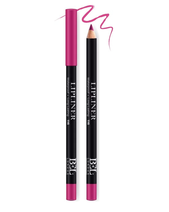 Bel London Bel London Lipliner 116 Rosa Hydriertes Pflanzenöl Wasserdicht Kontur 0,78 g Make-up / Lippen / Lipliner