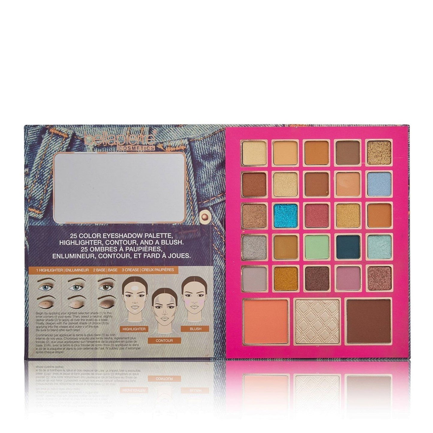 Bellapierre Bellapierre, 90's Glam, Mehrzweck, Gesichtspalette, 42.5 Regular