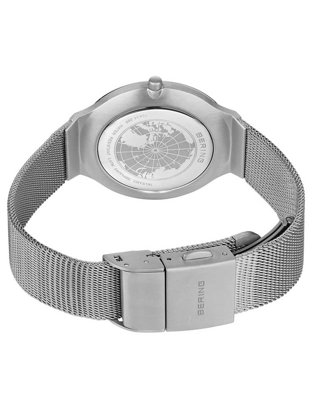 BERING 18434-000 Analoguhr Armbanduhr 38 mm ansicht-3