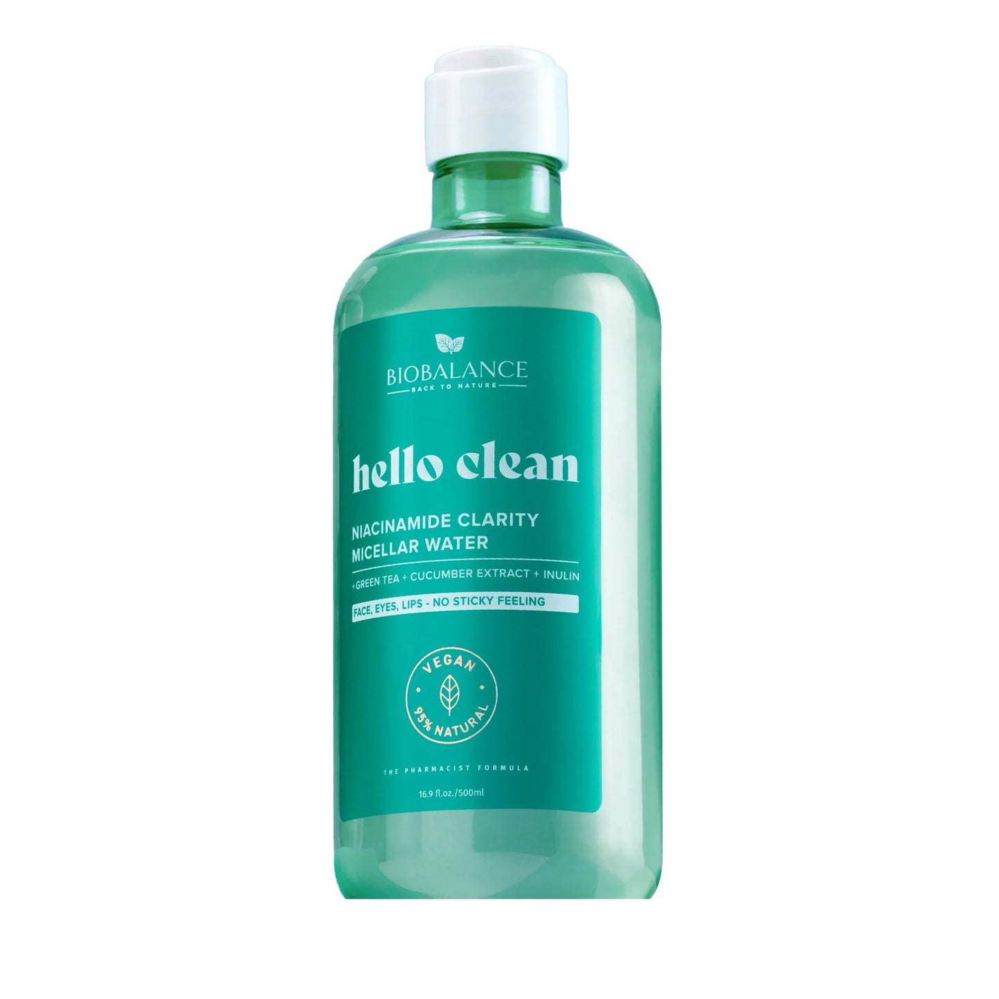 Bio Balance Bio Balance, Niacinamide Clarity, Reinigung und Reinigung, Mizellenwasser, Für fettige & Mischhaut, 500 ml Regula