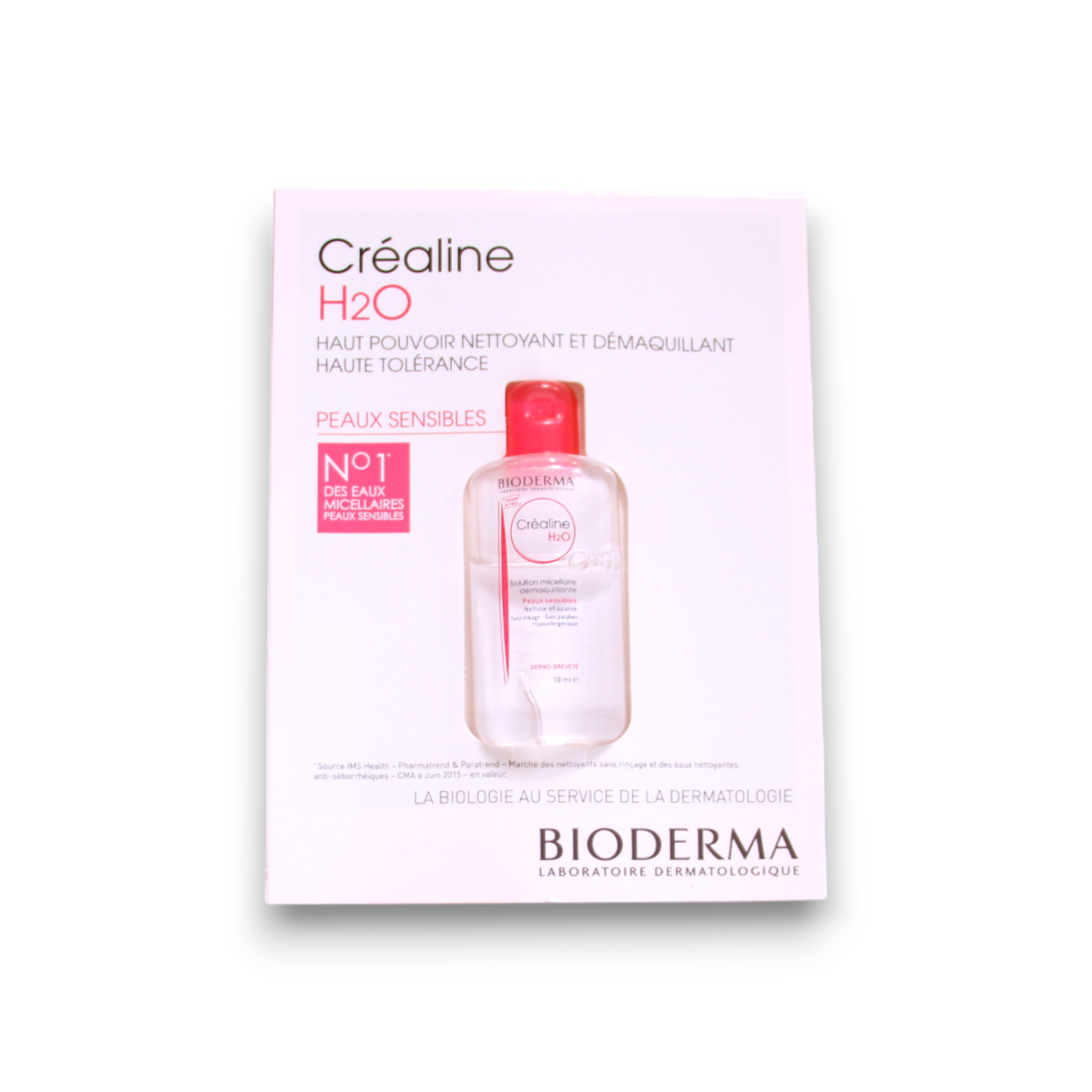 Bioderma Bioderma Crealine Mizellenwasser Duftfrei 10 ml Tester für empfindliche Haut Reinigung Parfüm