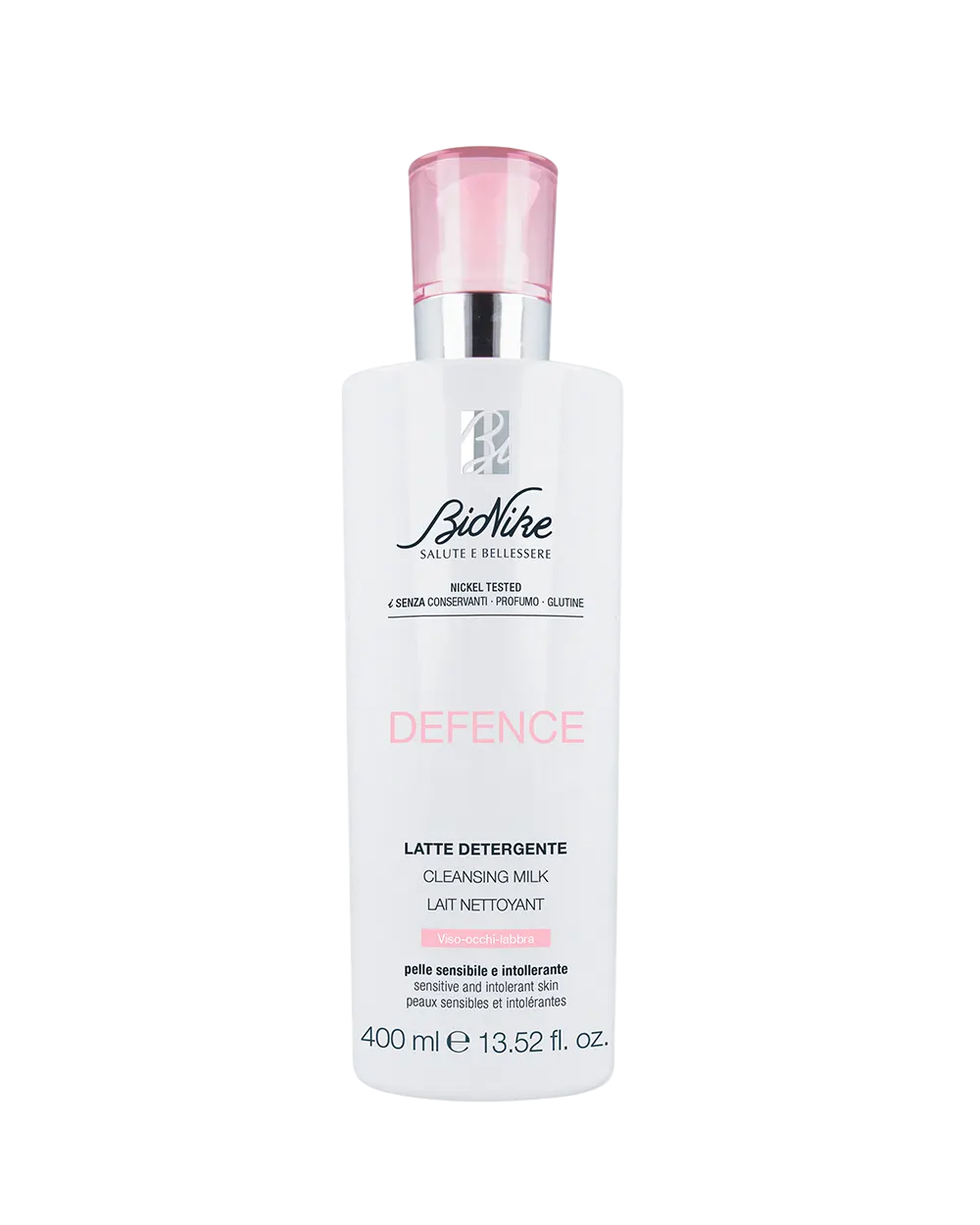 BioNike BioNike, Defence, Reinigung, Reinigungsmilch, For Face & For Eyes & For Lips, 400 ml Regular