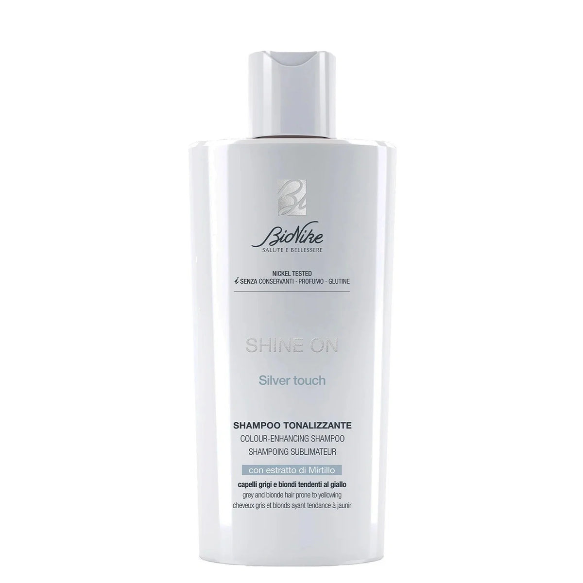 BioNike BioNike, Shine On Silver Touch, Haarshampoo, Toning & Neutralising, 200 ml Regular