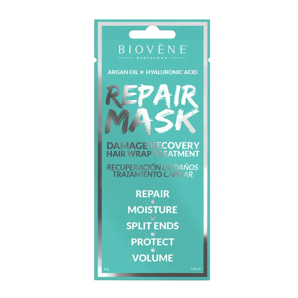 Biovene Biovene, Biovene, Arganöl, Haarbehandlungs-Crememaske, Schadenreparatur, 30 g Regular