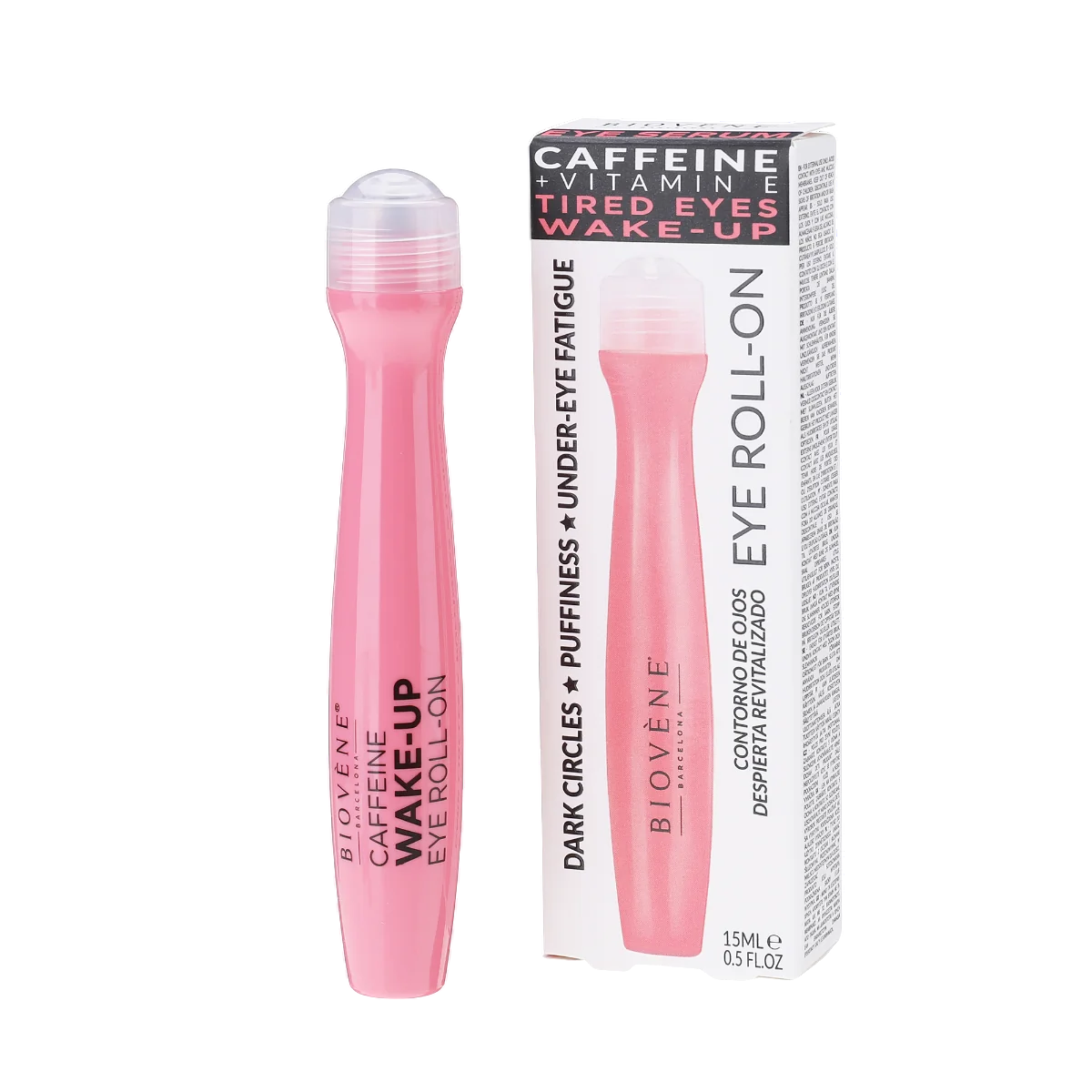 Biovene Biovene, Caffeine + Vitamin E Tired Eyes Wake-up, Hydratisierend, Augen Roll-On, 15 ml Regular