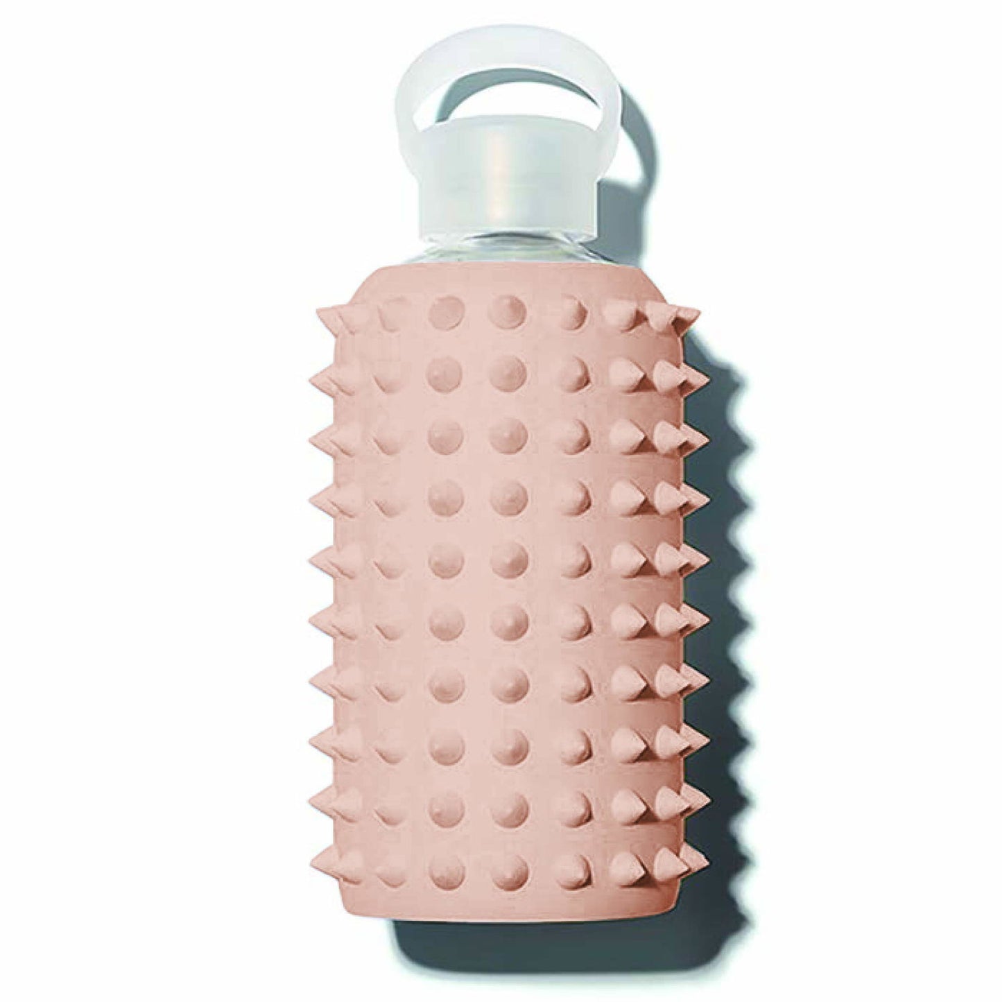 Bkr Bkr, Teddy Spiked, GWP Glas-Wasserflasche, Rosa, 500 ml Regular