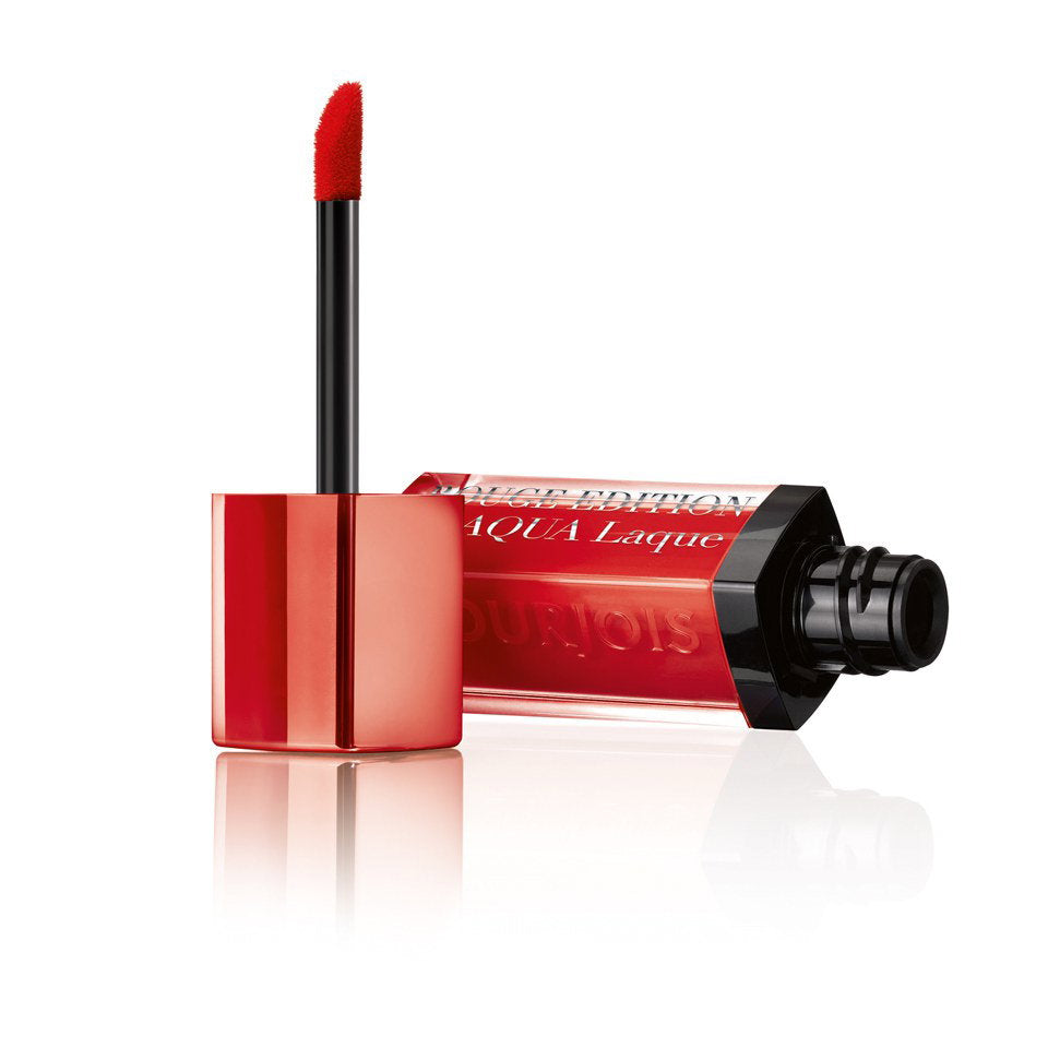 Bourjois Bourjois, Rouge Edition Aqua Laque, Flüssiger Lippenstift, 05, Rote meine Lippen, 7.7 ml Regular