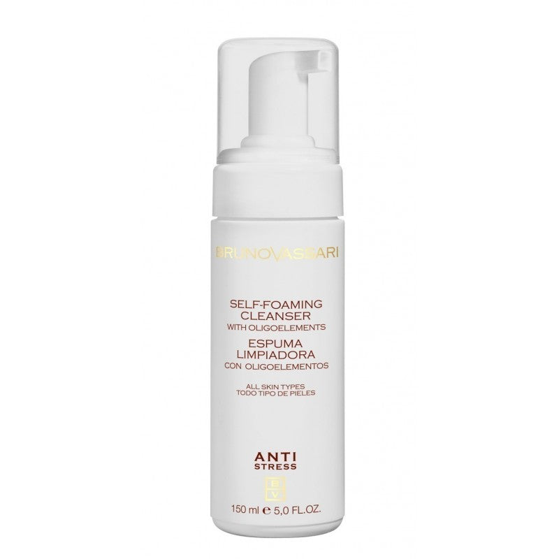 Bruno Vassari Bruno Vassari, Anti Stress, Magnesium, Beseitigt Unreinheiten, Reinigungsschaum, 150 ml Regular