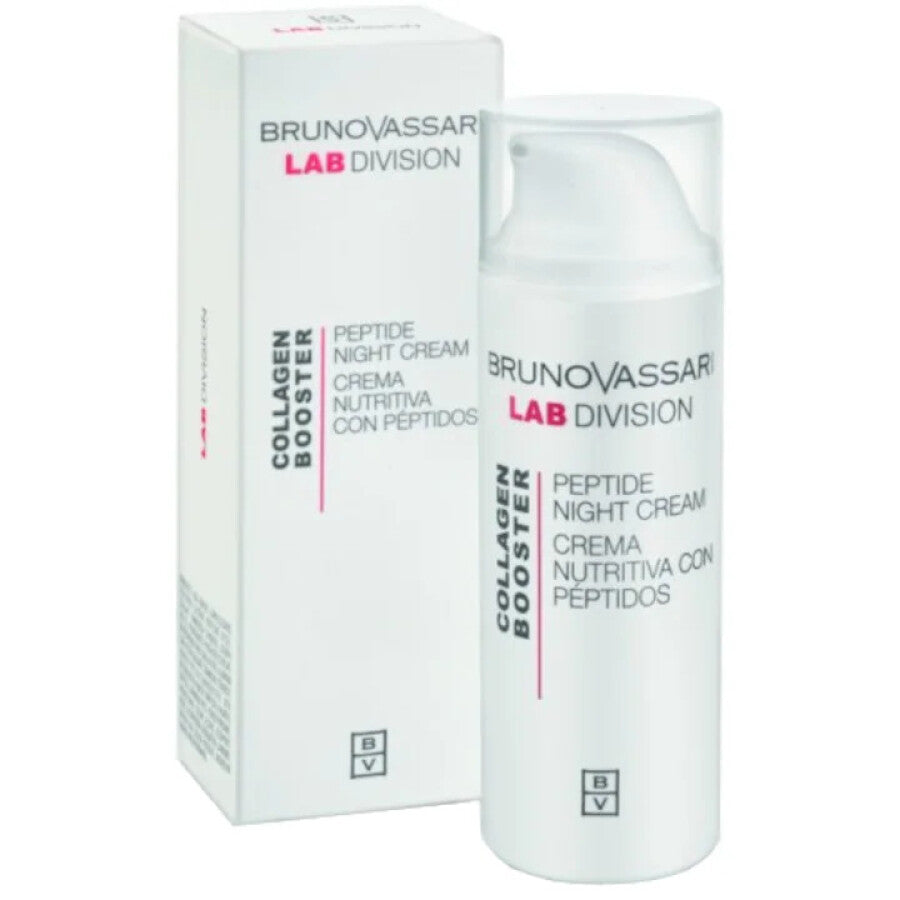 Bruno Vassari Bruno Vassari, Lab Division, Peptide, Anti-Aging, Nacht, Sahne, Für das Gesicht, 50 ml Regular