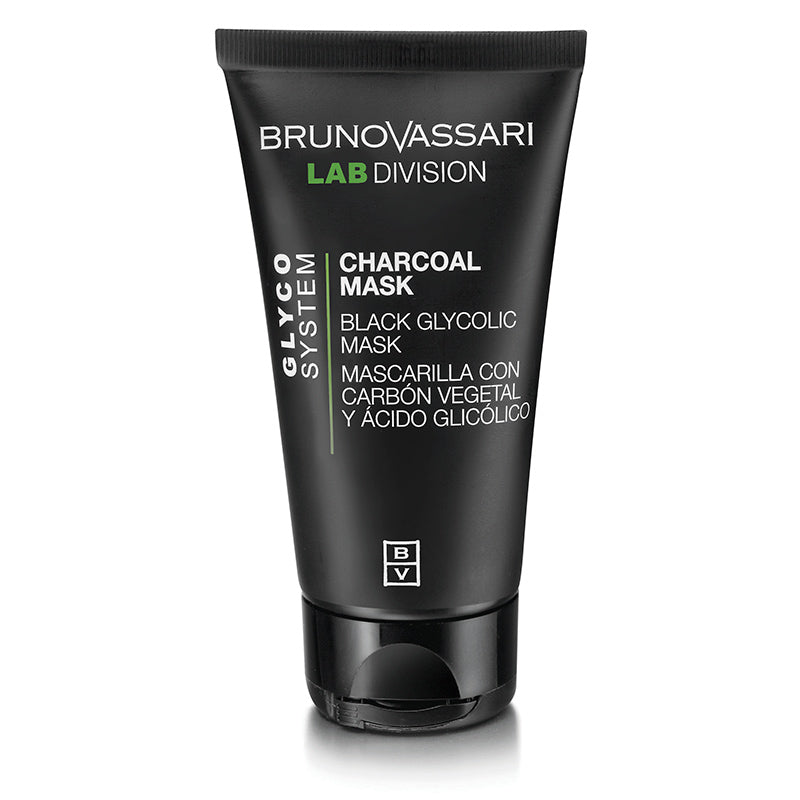 Bruno Vassari Bruno Vassari, Glyco System, Holzkohle, Peeling, Crememaske, Für das Gesicht, 65 g Regular