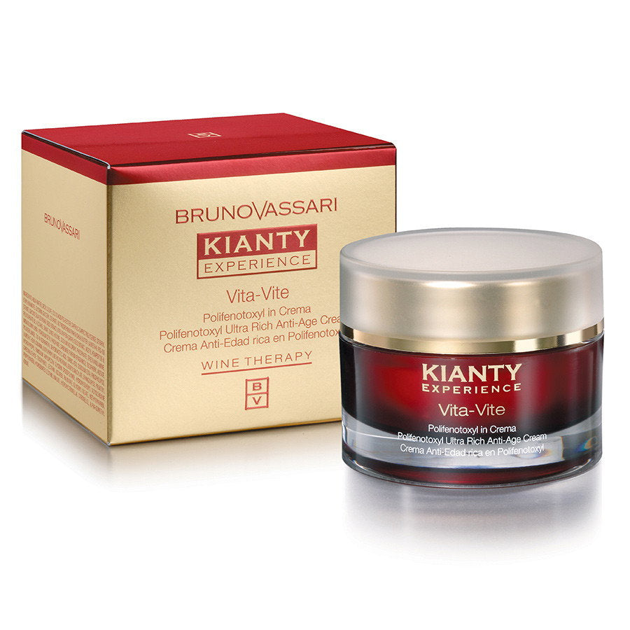 Bruno Vassari Bruno Vassari, Kianty Experience, Wirkstoffe, Anti-Aging, Morgen & Abend, Sahne, Für das Gesicht, 50 ml Regular