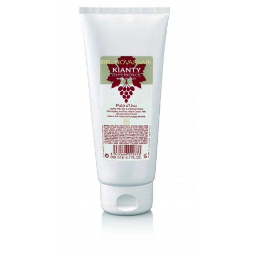 Bruno Vassari Bruno Vassari, Kianty Experience, Traube, Anti-Aging, Sahne, Für Gesicht & Hals, 200 ml Regular