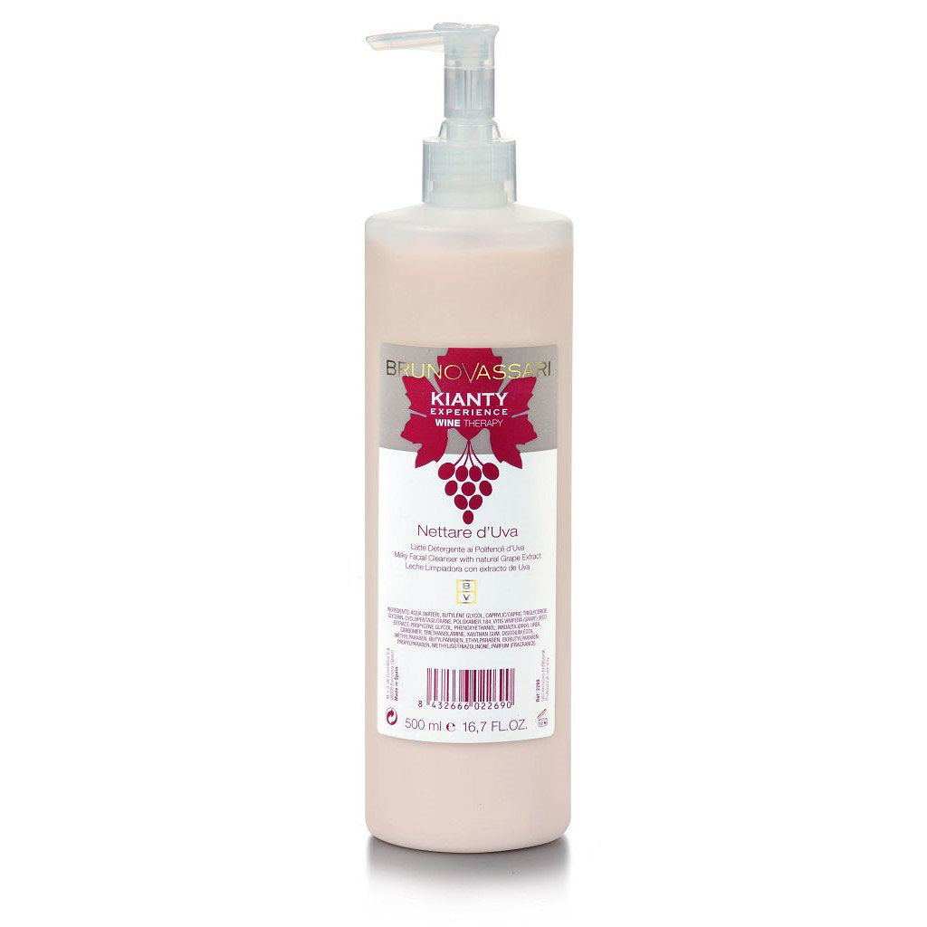 Bruno Vassari Bruno Vassari, Kianty Experience, Traube, Beruhigend, Reinigungslotion, Für das Gesicht, 500 ml Regular