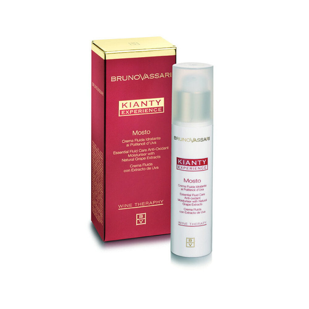Bruno Vassari Bruno Vassari, Kianty Experience, Traube, Anti-Aging, Tag, Sahne, Für das Gesicht, 50 ml Regular