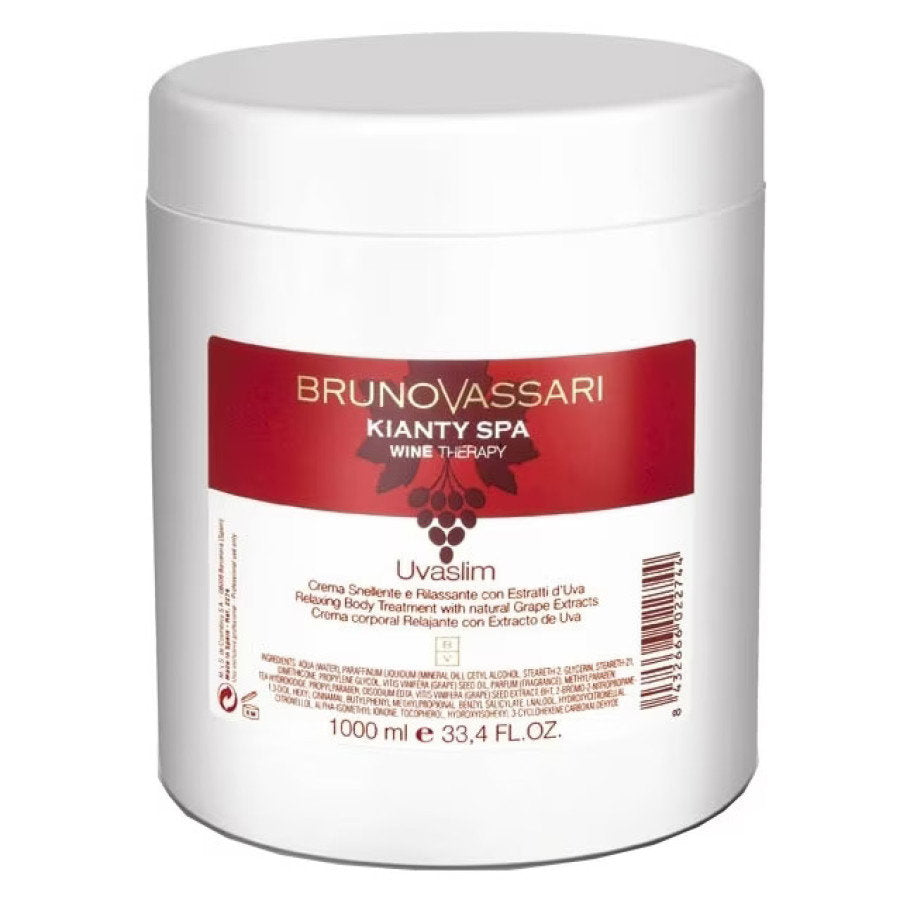 Bruno Vassari Bruno Vassari, Kianty SPA, Traube, Antioxidans, Körpercreme, 1000 ml Regular