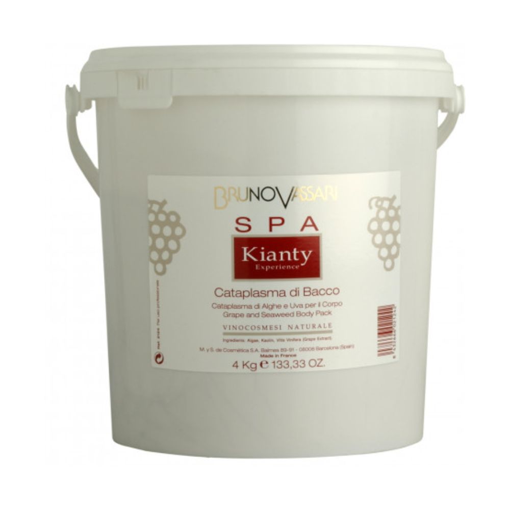 Bruno Vassari Kianty SPA Körpercrememaske mit Trauben-Extrakt – Anti-Aging Pflege 4000g