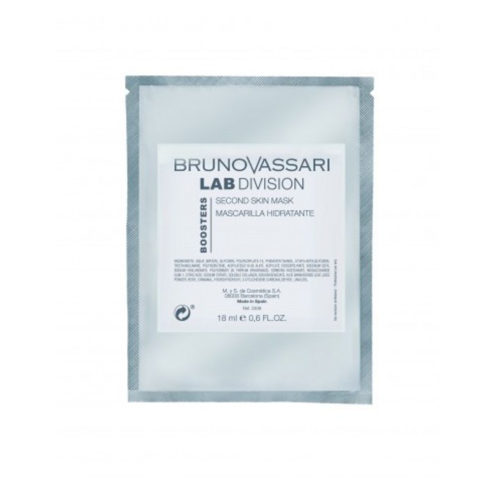 Bruno Vassari Lab Division Hyaluronsäure Peel-Off-Maske 5x18ml – Hydra-nährend für strahlende Haut