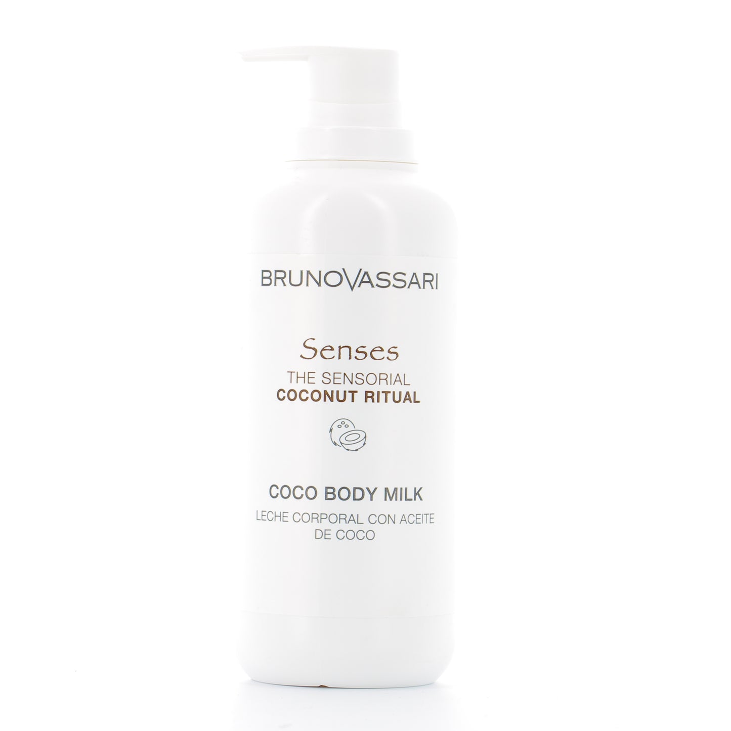 Bruno Vassari Senses Kokosöl Körpermilch 400 ml – Sanfte Hydratation für Morgen & Abend