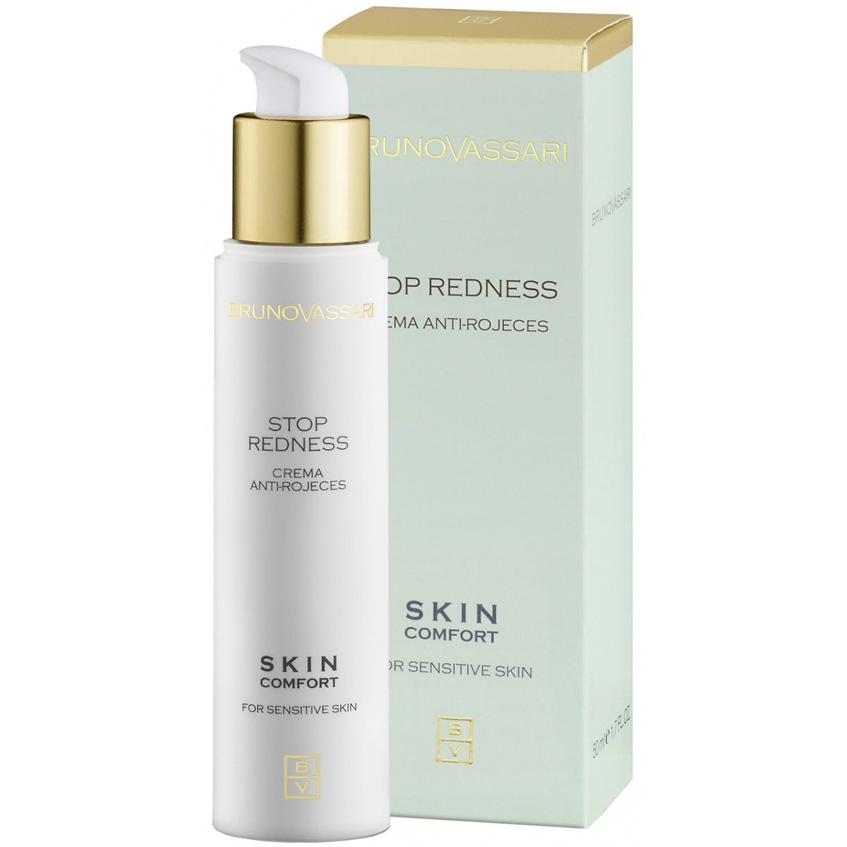 Bruno Vassari Bruno Vassari, Skin Comfort, Haferextrakt, Gegen Rötungen, Morgen & Abend, Sahne, Für das Gesicht, 50 ml Regula