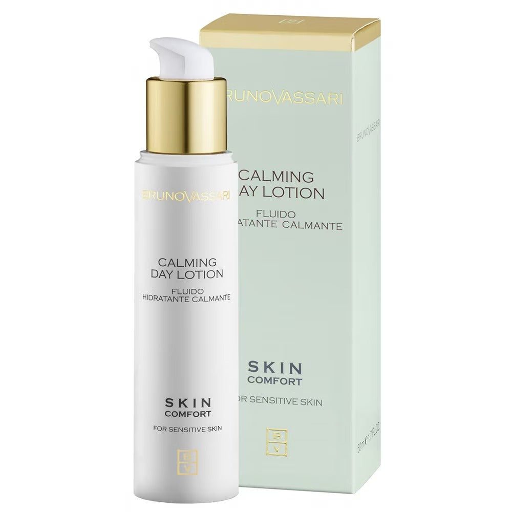 Bruno Vassari Bruno Vassari, Skin Comfort, Parfümfrei, Beruhigend, Morgen, Lotion, Für das Gesicht, 50 ml Regular
