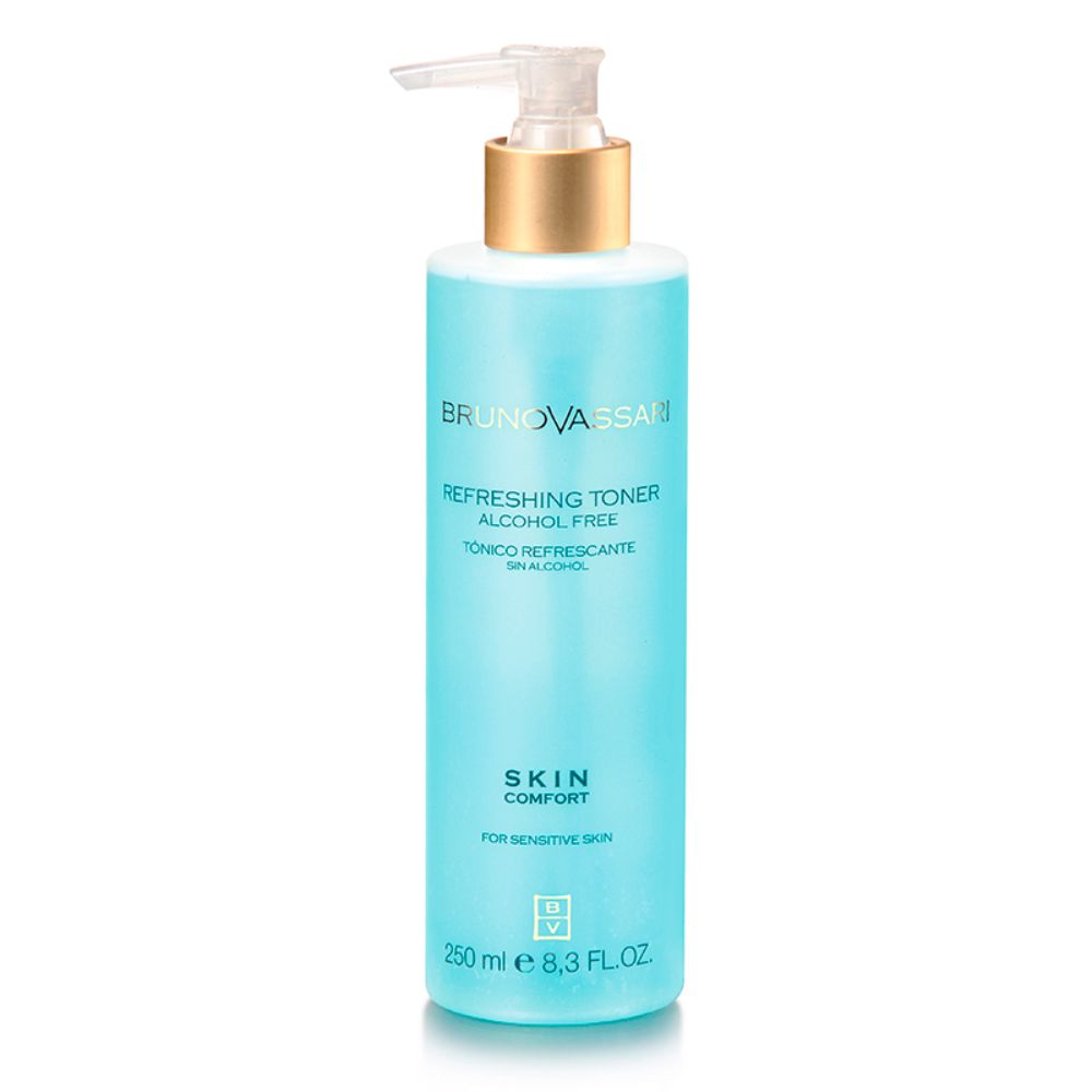 Bruno Vassari Bruno Vassari, Skin Comfort, Parfümfrei, Erfrischend, Reinigungstonikum, 250 ml Regular