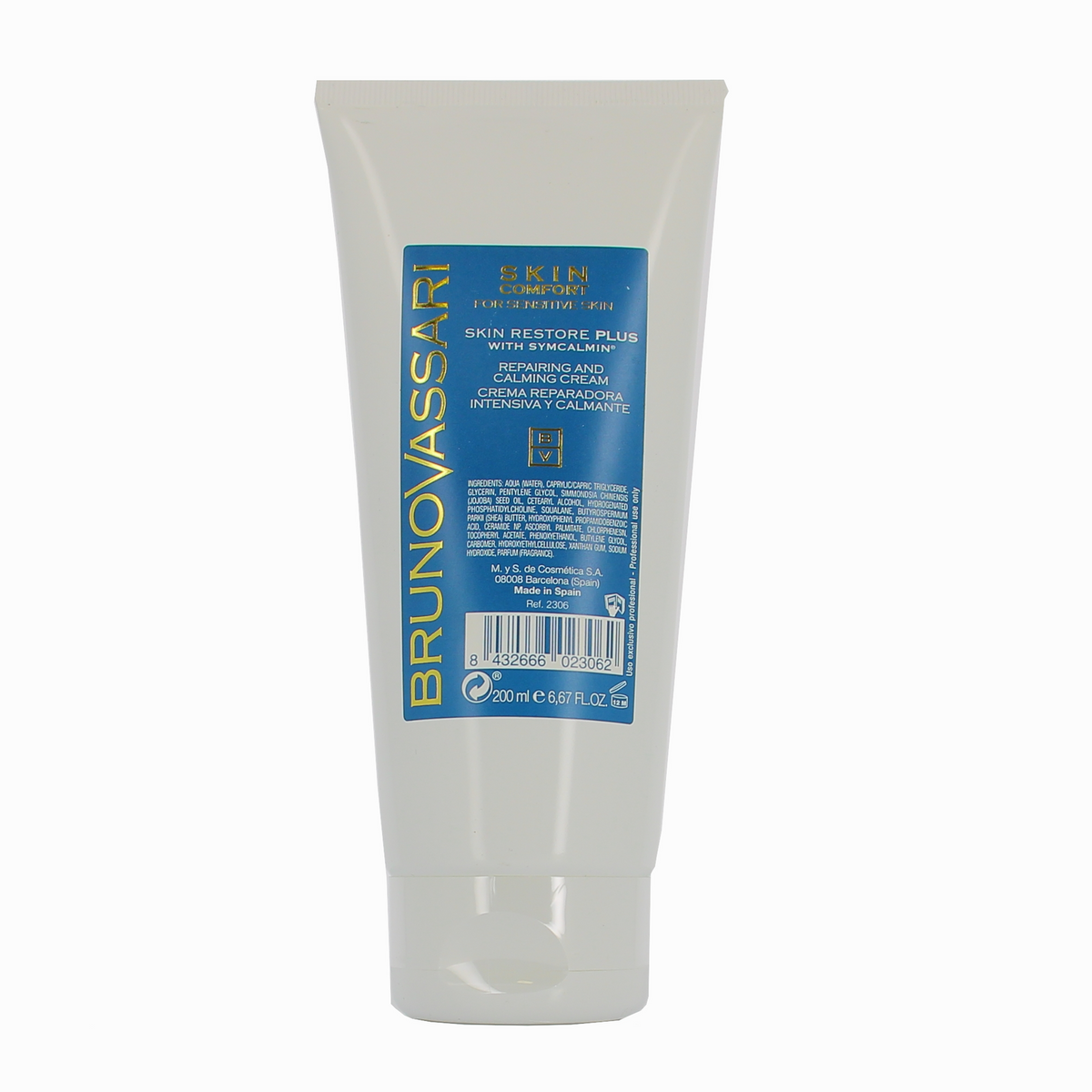 Bruno Vassari Bruno Vassari, Skin Comfort, Vitamin E, Ultra-reparierend, Tag & Nacht, Sahne, Für das Gesicht, 200 ml Regular
