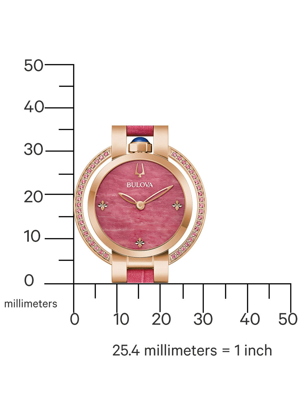 BULOVA 97R103 Analoguhr Armbanduhr 38 mm ansicht-3