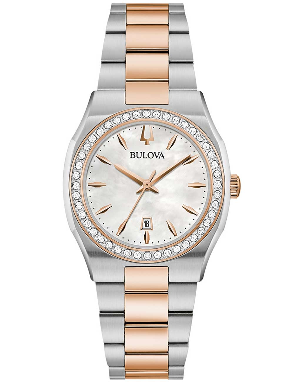 BULOVA 98R283 Date Armbanduhr 31 mm ansicht-3