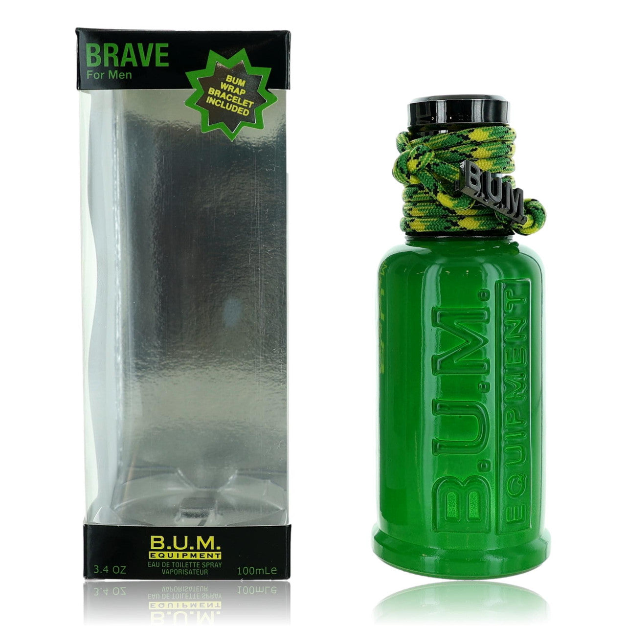 BUM Equipment BUM Equipment, Brave Wrap Bracelet, Eau de Toilette, Für Männer, 100 ml Regular