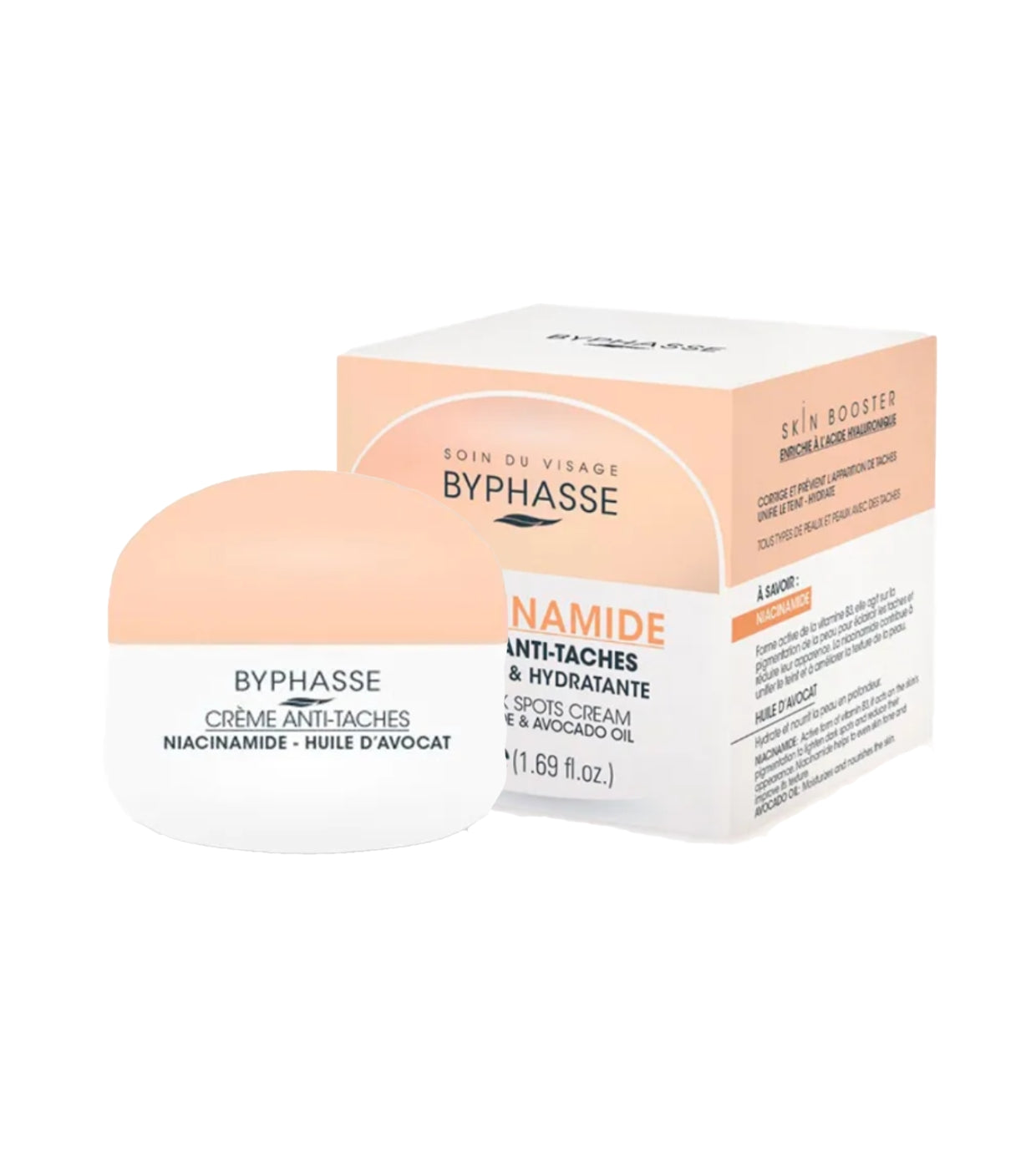 Byphasse Byphasse, Anti-Dark Spots, Sahne, Für das Gesicht, 50 ml Regular