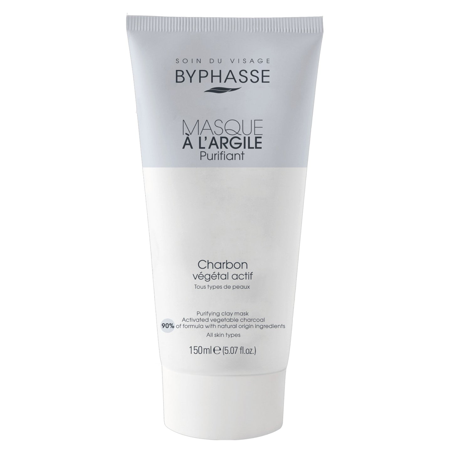 Byphasse Byphasse, Byphasse, Holzkohle, Reinigung, Tonerde-Maske, 150 ml Regular