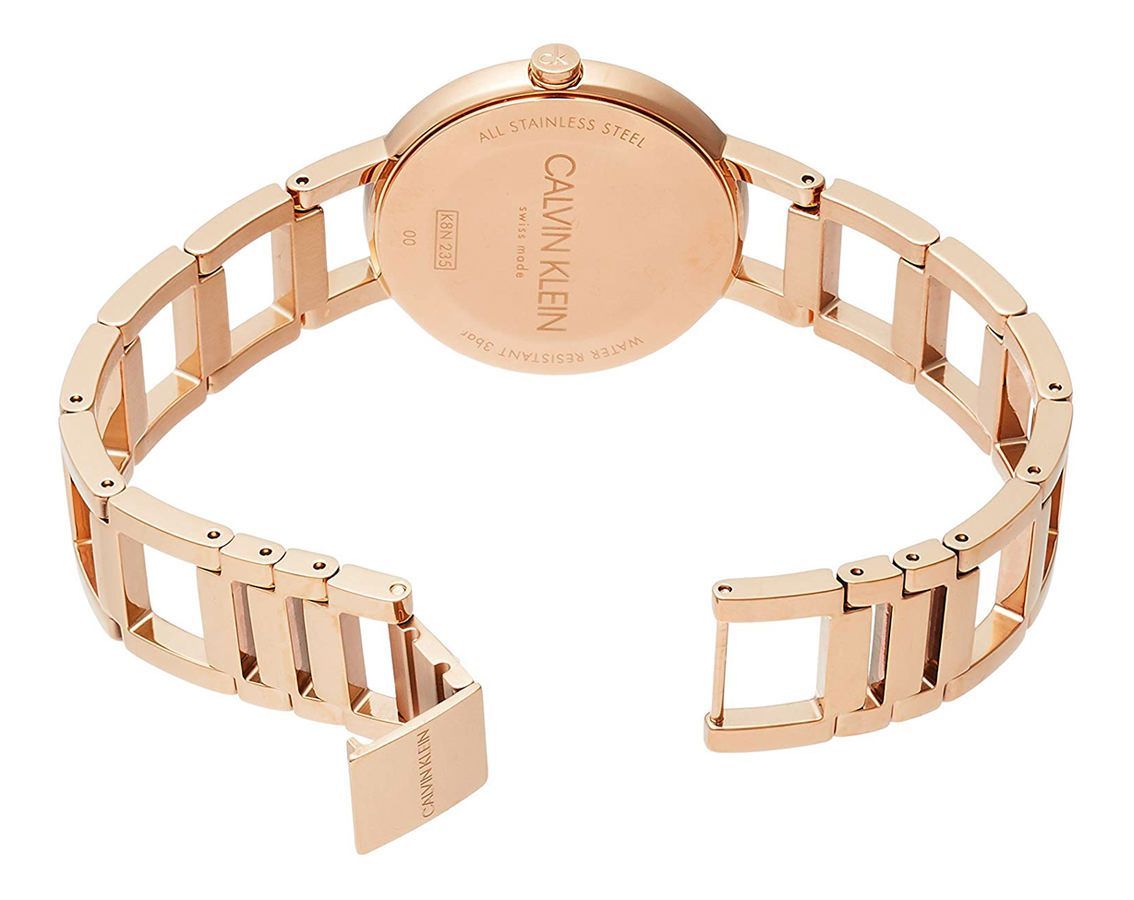 Calvin Klein CHEERS K8N23646 Only Time Armbanduhr 32 mm Gold ansicht-3