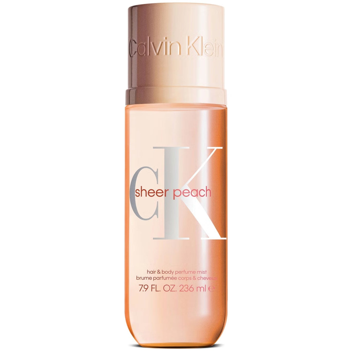 Calvin Klein Calvin Klein, Sheer Peach, Duftnebel für das Haar, Für Frauen, 236 ml Regular
