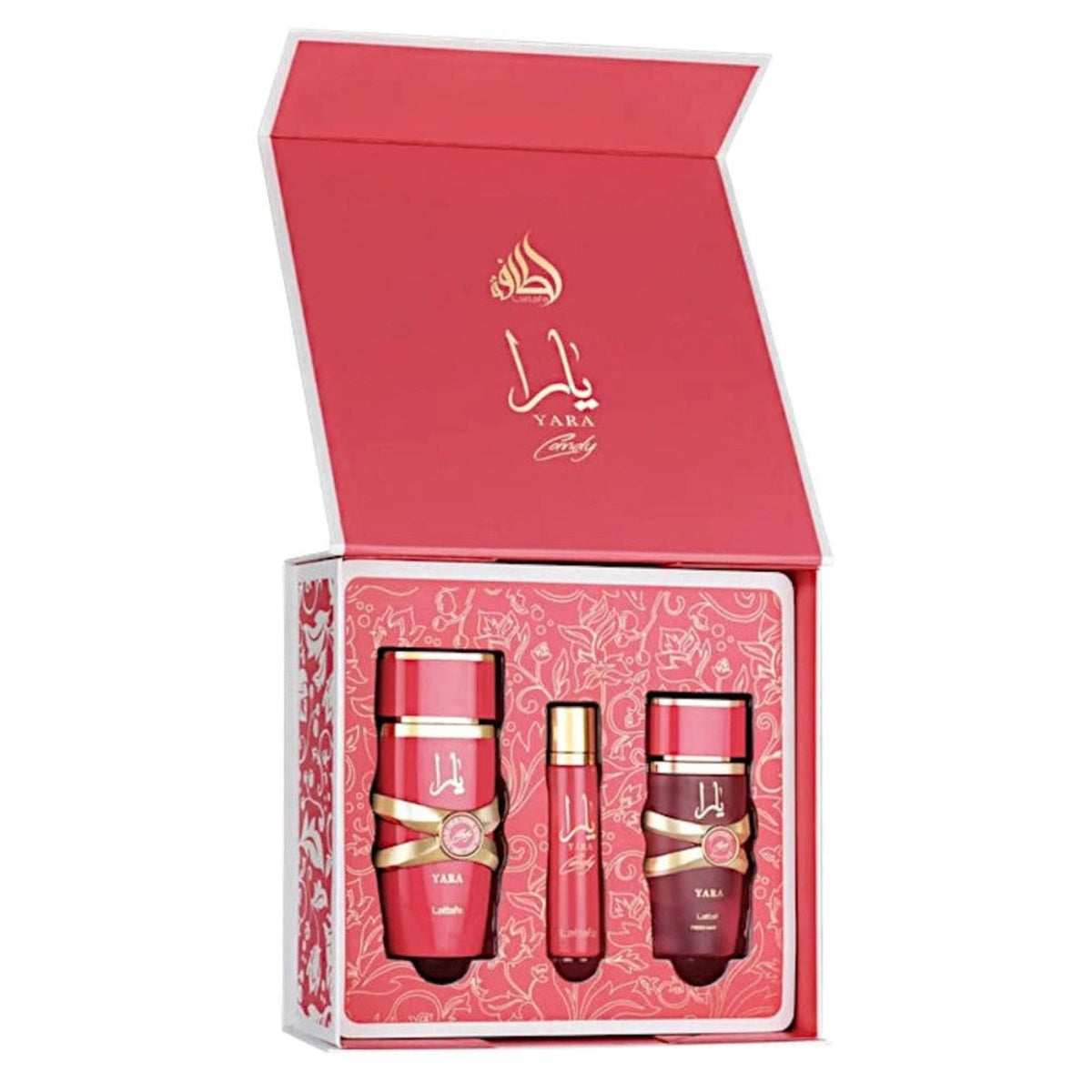 Duft set Yara Candy Set Eau de Parfum 100ml 3 Teilig