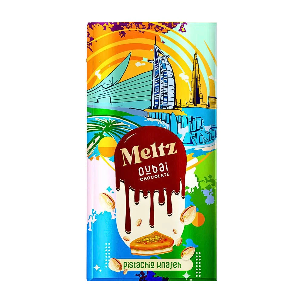 Meltz Original Dubai Schokolade - Pistazien knafeh - Made in Dubai 145g - Candyshop.ch