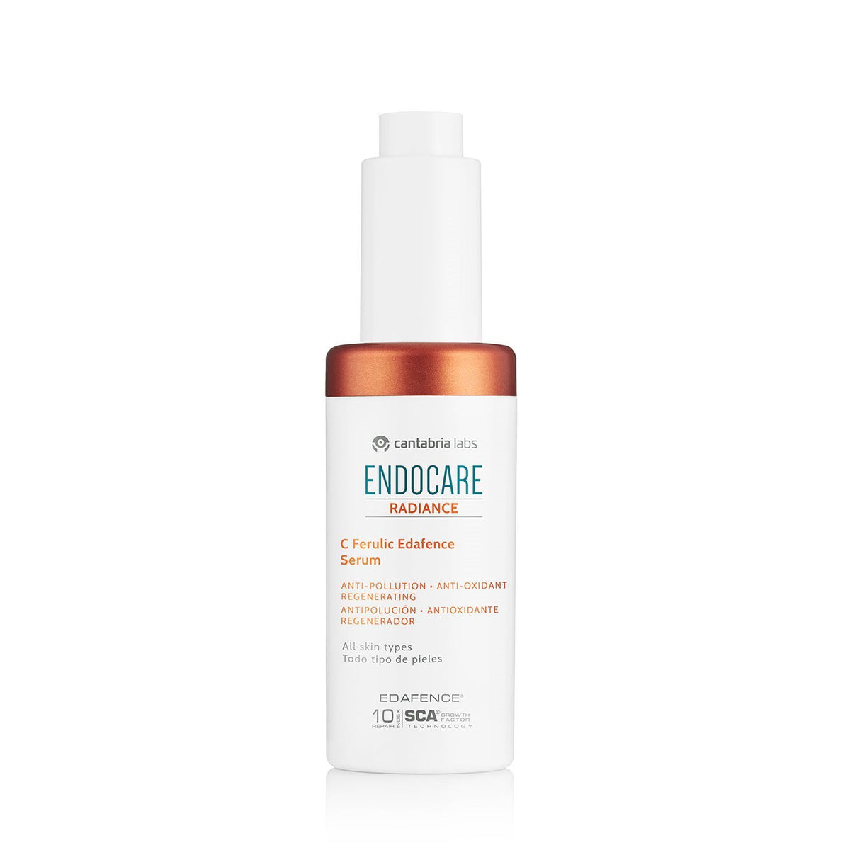 Cantabria Labs Cantabria Labs, Endocare Radiance C Ferulic Edafence, Antiverschmutzung, Serum, Für das Gesicht, 30 ml Regular