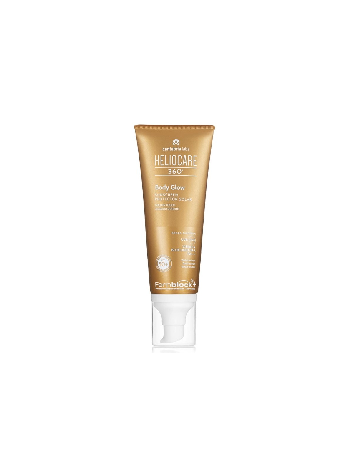 Cantabria Labs Heliocare 360º Glanz Sonnencreme SPF50+ – 100 ml Schutz für empfindliche Haut