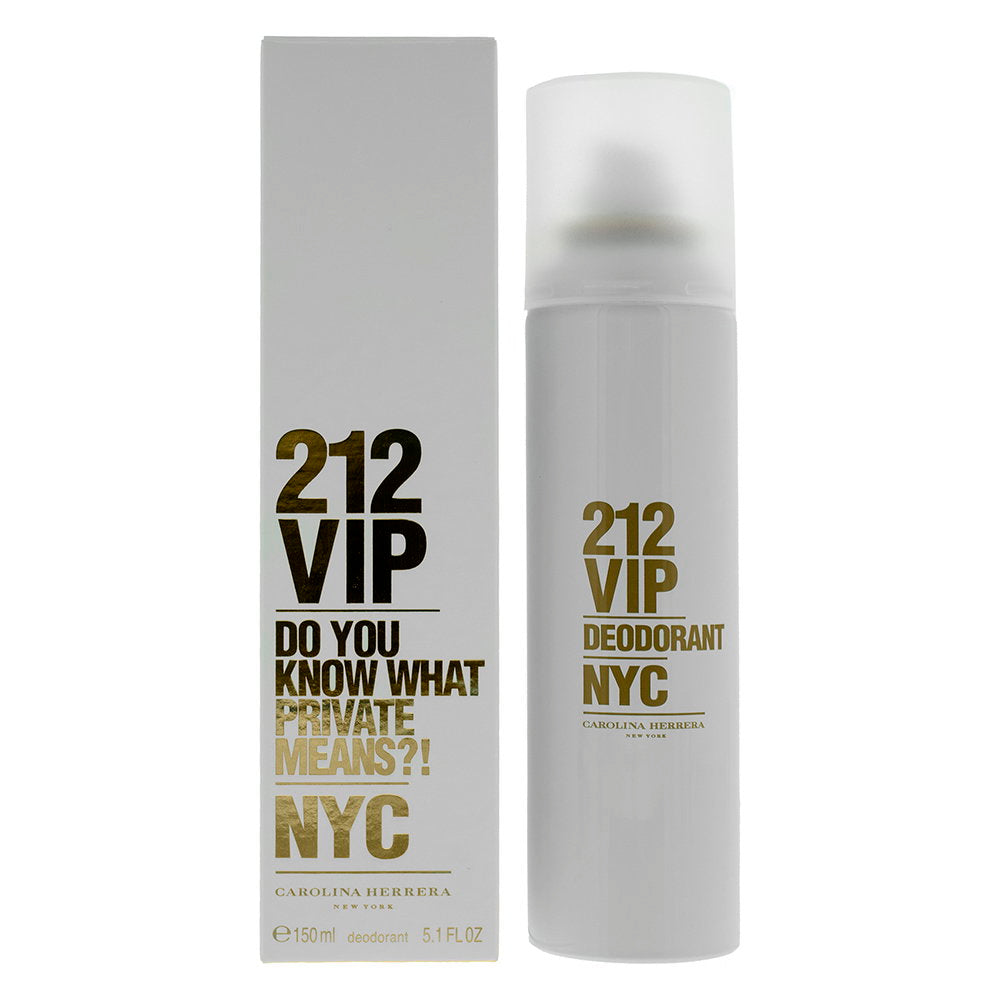 Carolina Herrera Carolina Herrera, 212 VIP, Deodorant Spray, Für Frauen, 150 ml Regular
